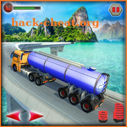 Offroad Water Tank Transport Truck Driving Game icon