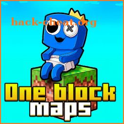 One block - sky maps icon