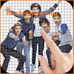 One Direction Color by Number - Pixel Art Game icon