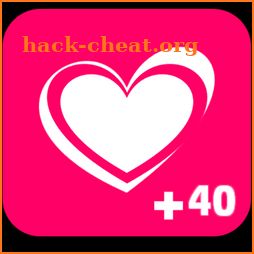 Over 40 Dating - Singles, Meet Senior People, Chat icon