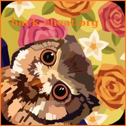 Owl & Flower🦉Color Master Coloring Book Package icon