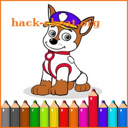 Paint paw Kids vs Coloring Patrols book icon