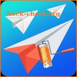 Paper Plane: Fold and Paint icon