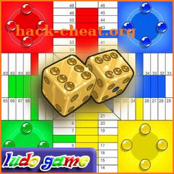 Parcheesi board: Ludo Classic game, parchis game. icon