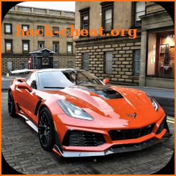 Parking Corvette ZR1 - City Car Driving icon