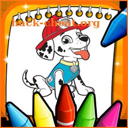 Paw Hero Patrol Coloring Book icon