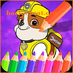 Paw Patrol Coloring Games icon