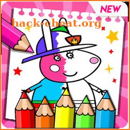 Peepa Pig: Coloring Book for piggy icon