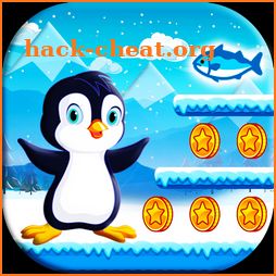 Penguin Run: Penguin in the wild jungle adventures icon