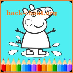 Peppa Pig Coloring Pages - Coloring Peppa Pig icon