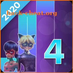 Piano Tiles "Ladybug - Noir" Game 2020 icon