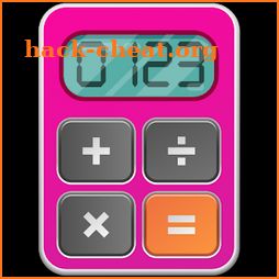 Pink Calculator icon