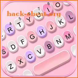 Pink Candy Color Keyboard Background icon