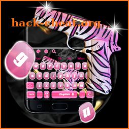 Pink Crook pistol Keyboard Theme icon