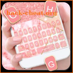 Pink Keyboard icon