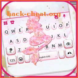 Pink Mermaid Keyboard Theme icon