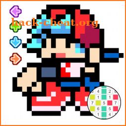 Pixel Art Friday Night Mods Funkin Game icon