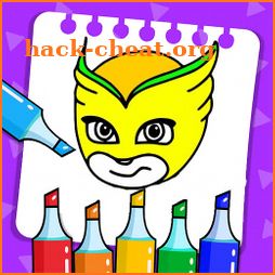 Pj masks Coloring icon