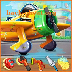 Plane Wash Salon Workshop Game icon