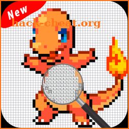 Pokees Coloring by Pixel & Numbers Sandbox Art icon