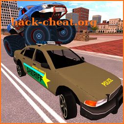 Police Car Driving Monster Truck Chase icon