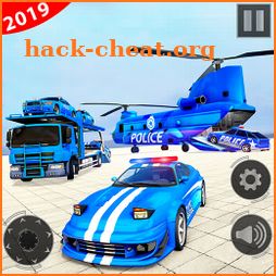 Police Car Transporter Truck 2019 icon