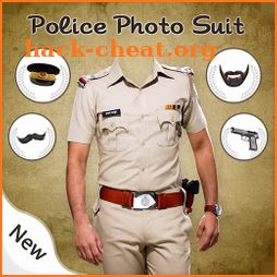 Police Photo Suit Editor icon