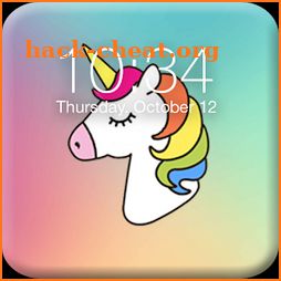 Pony Unicorn Lock Screen icon