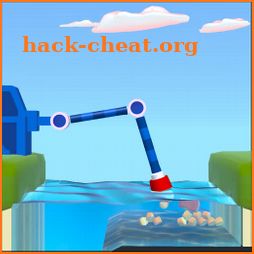 Pool Vacuum 3D icon