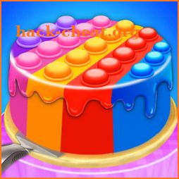 Pop it Chocolate Cake Maker icon