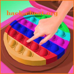 Pop it Fidget Toy maker 3D icon