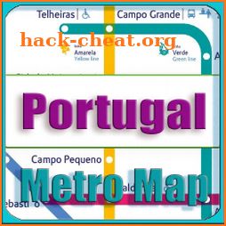 Portugal Metro Map Offline icon