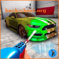 Power Washer Car Washing Games icon