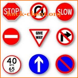 Practise Test USA & Road Signs icon