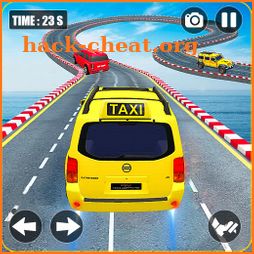 Prado Taxi Car Impossible Tracks Crazy Car Stunts icon