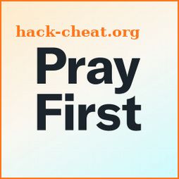 Pray First – Prayer Life Plans icon