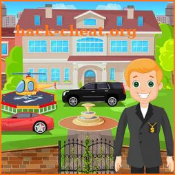 Pretend Play My Millionaire Family Villa Kids Game icon