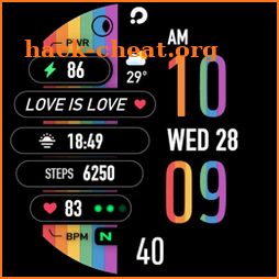 PRIDE RAINBOW Watch Face icon