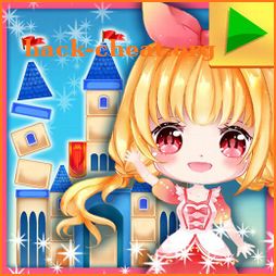 Princess Cherry Castle Blocks Construction Builder icon