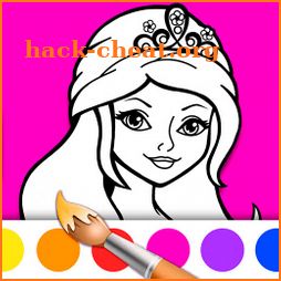 Princess Coloring Book icon