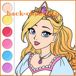 Princess Coloring Book Game icon