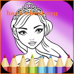 Princess Coloring Pages icon