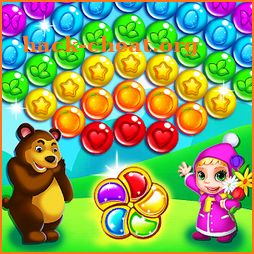 Princess Masha Forest Bubble icon