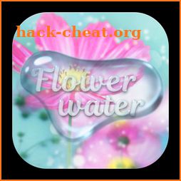 Pure Flower water keyboard icon