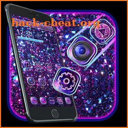 Purple Glitter Theme icon