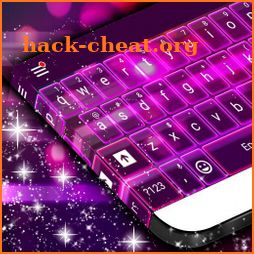 Purple Glow Keypad Theme icon