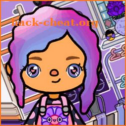 purple Toca Boca Life World Advice icon