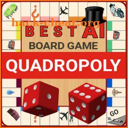 Quadropoly Best AI Board Business Trading Game icon