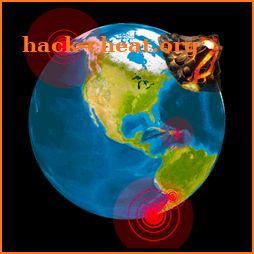 Quake & Volcanoes: 3D Globe of Volcanic Eruptions icon