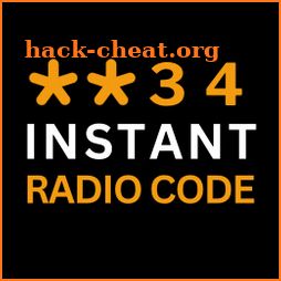 Radio Code Unlock Instantly icon